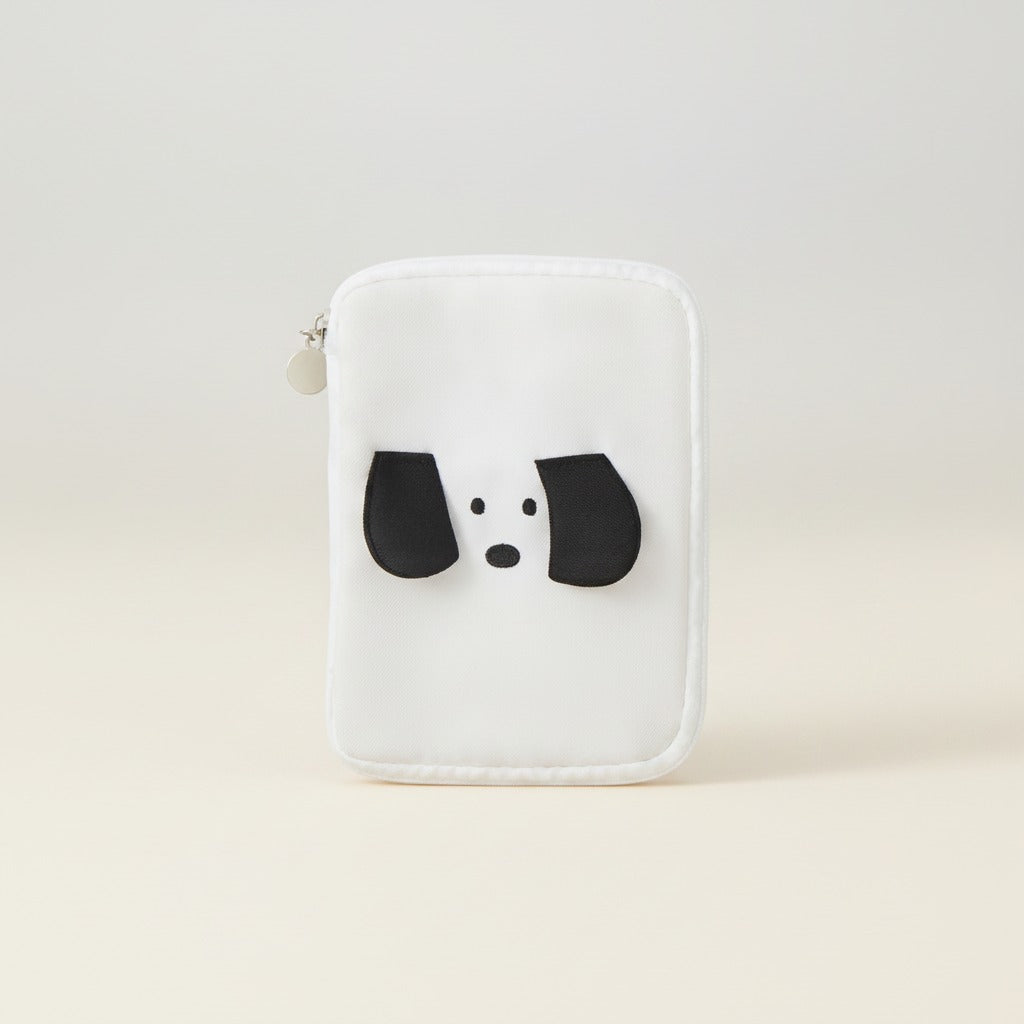 Big-Eyed Character Zipper Pouch – bags & wallets (view 2)