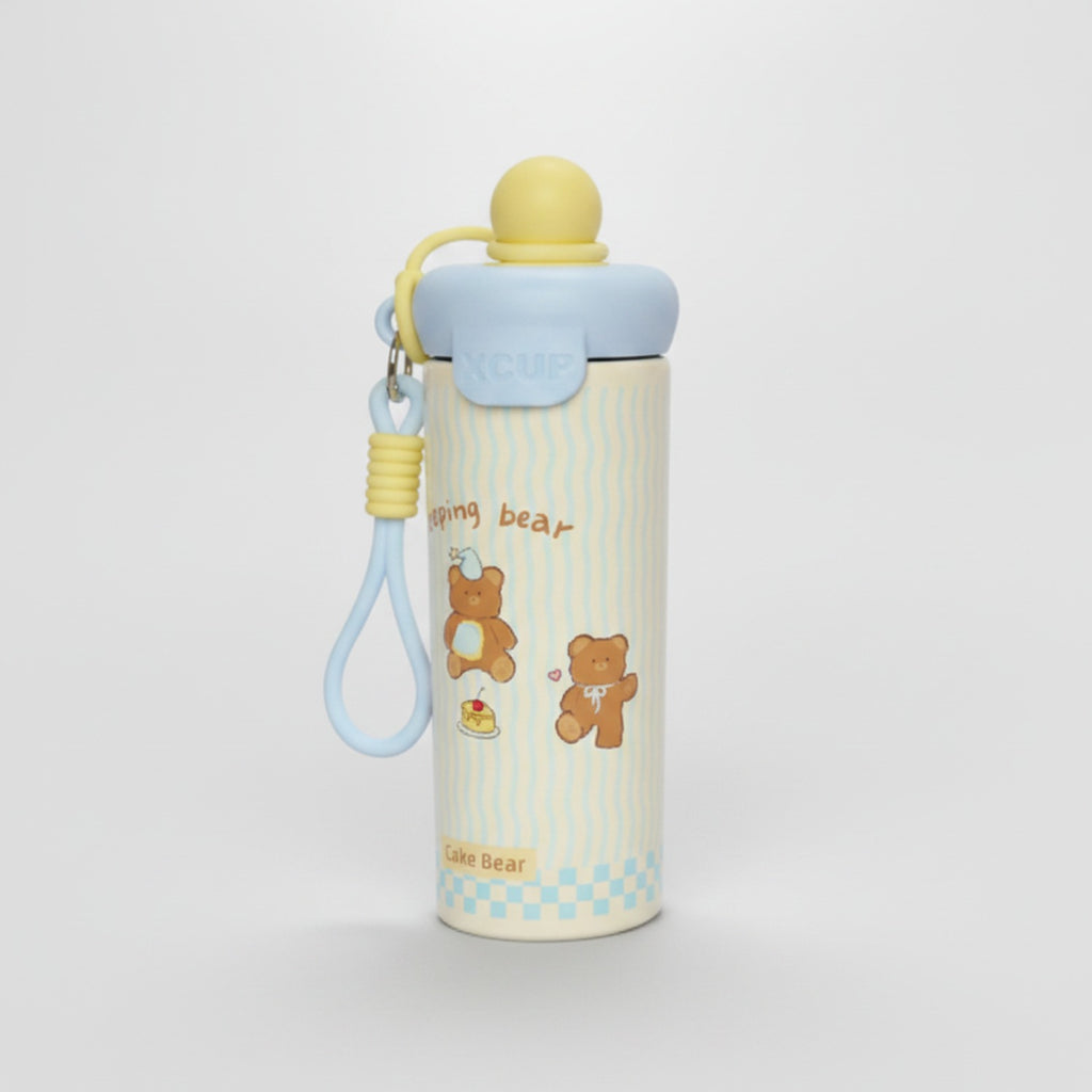 Pastel Bear Insulated Tumbler With Strap – novelty & toys (view 1)