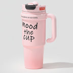 Mood The Cup Tumbler with Handle - Trendy Ice Cup - Sakura Pink – novelty & toys (view 1)