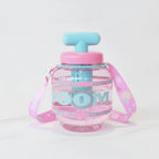 Bubble Pump Tumbler With Strap - Pink Bomb Cup – novelty & toys (view 2)