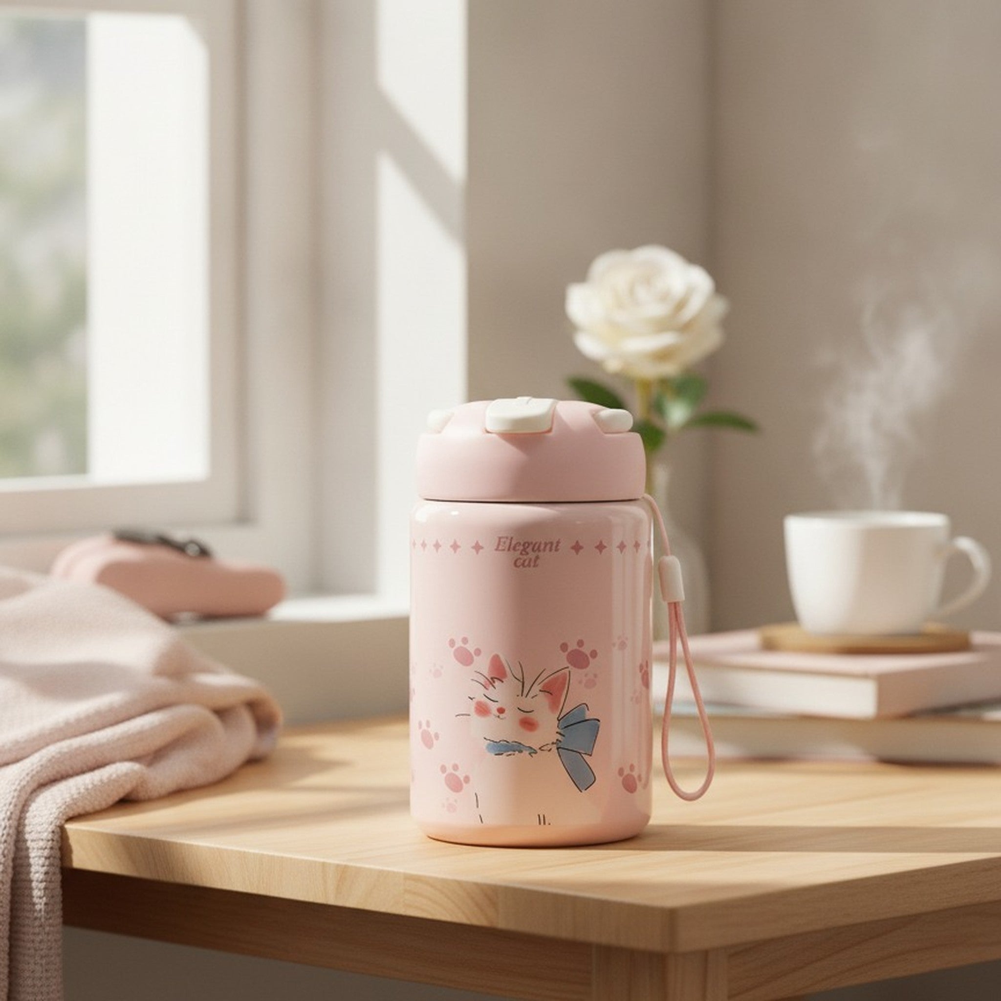 Elegant Cat Insulated Tumbler – novelty & toys (view 2)