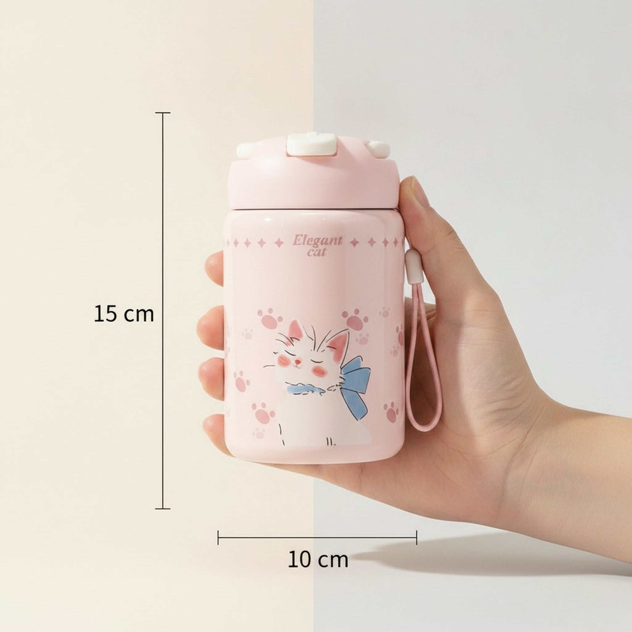Elegant Cat Insulated Tumbler – novelty & toys (view 3)