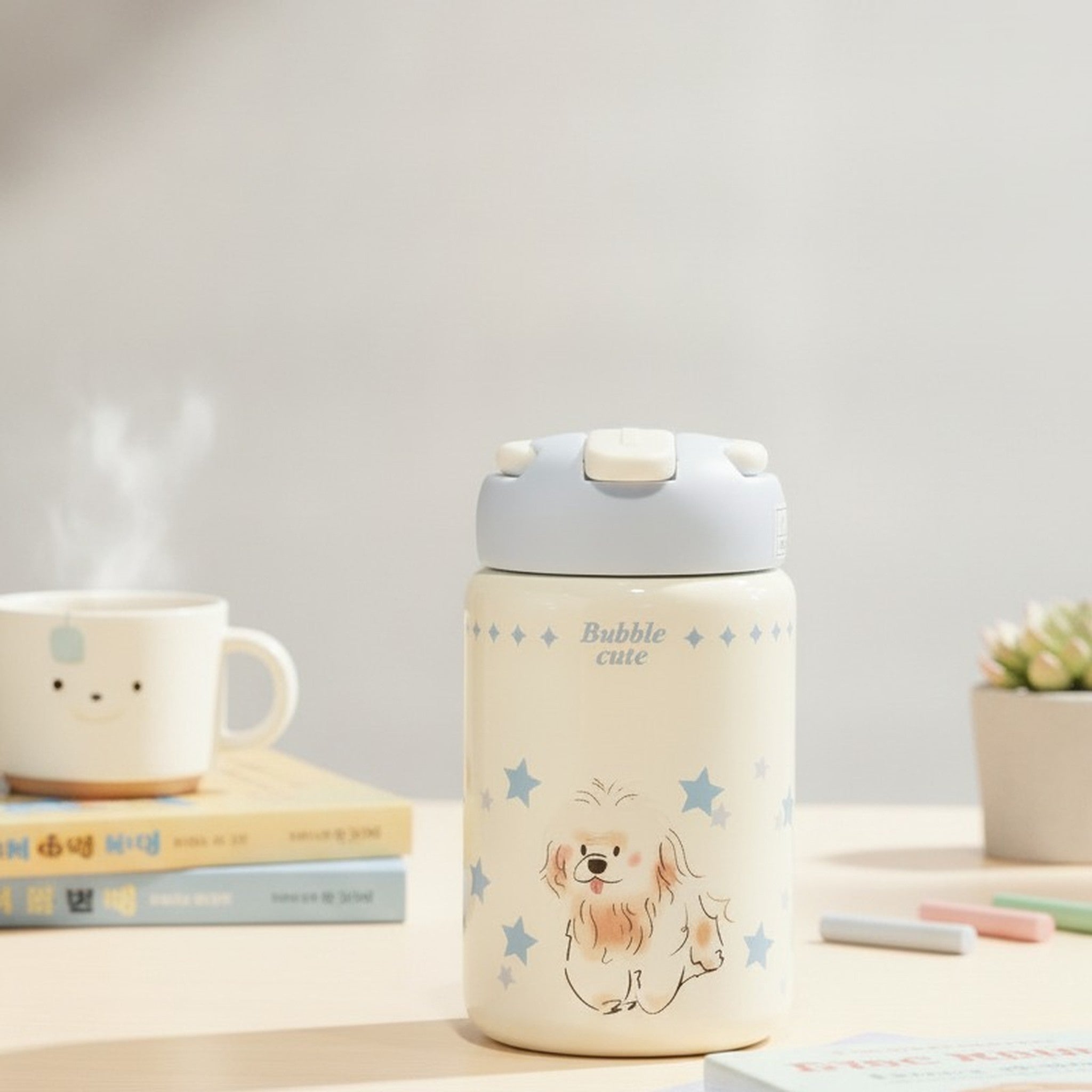 Cute Puppy Insulated Water Bottle – novelty & toys (view 2)