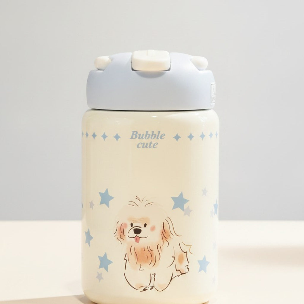 Cute Puppy Insulated Water Bottle – novelty & toys (view 1)