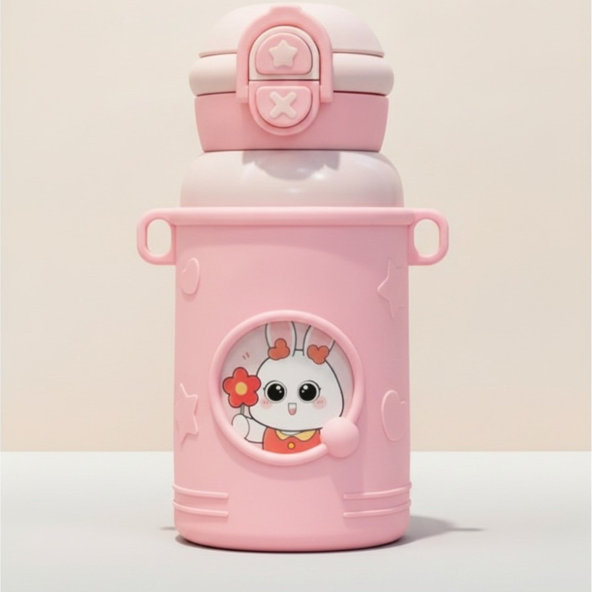 Cute Animal Kids Silicone Water Bottle – novelty & toys (view 2)