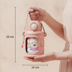 Kids Insulated Dual Drink Water Bottle with Carrier – novelty & toys (view 3)