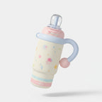Pastel Ocean Theme Tumbler With Handle And Charm – novelty & toys (view 1)