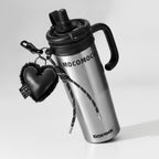 Black Heart Charm Stainless Steel Tumbler Cup – novelty & toys (view 1)