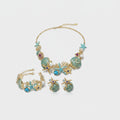 Turquoise Starfish Pearl Shell Jewelry Set