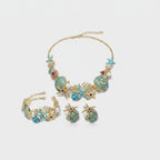 Turquoise Starfish Pearl Shell Jewelry Set