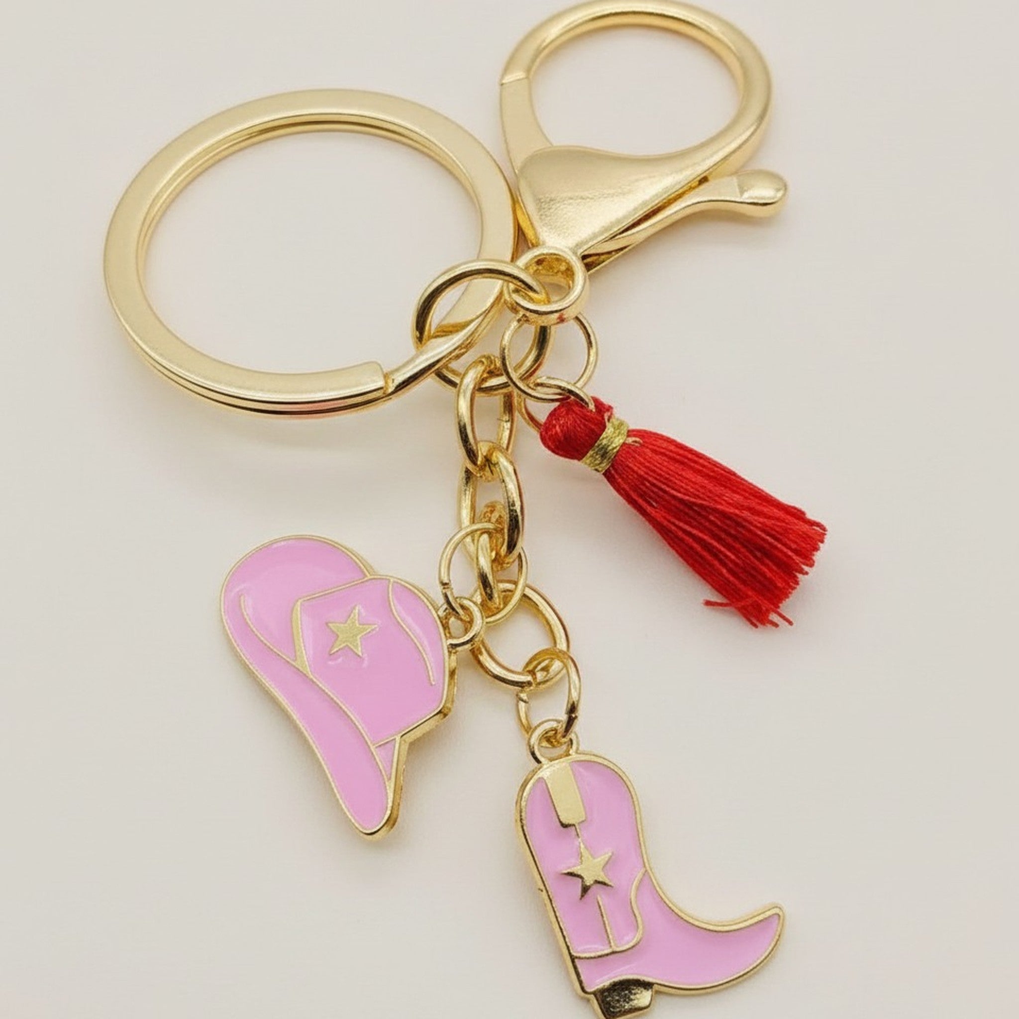 Cowboy Boot Tassel Keychain – bags & wallets (view 3)