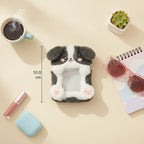 Black And White Puppy Phone Charm Strap – tech (view 2)