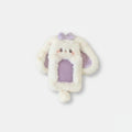 Fluffy Purple Bunny Ear Phone Charm – tech