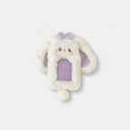 Fluffy Purple Bunny Ear Phone Charm – tech