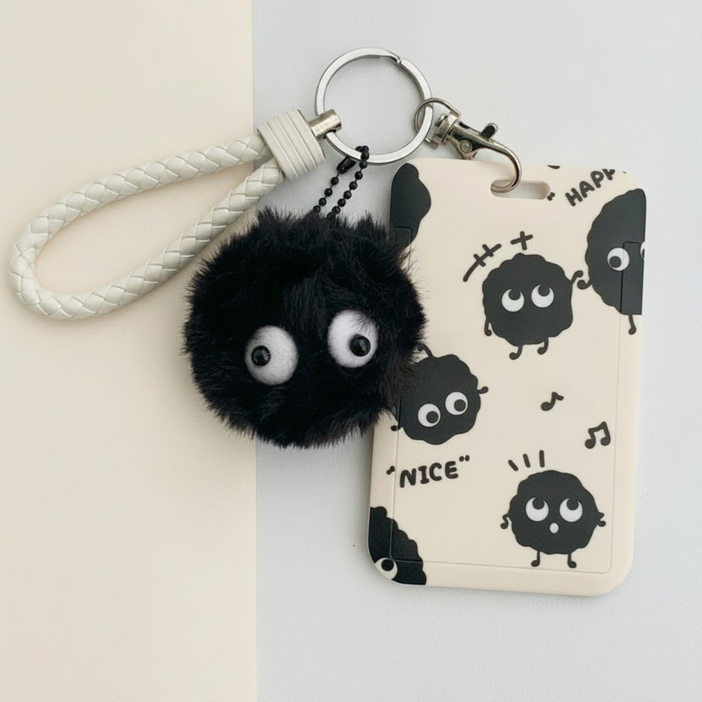 Soot Sprite Keychain Card Holder Set – bags & wallets (view 1)