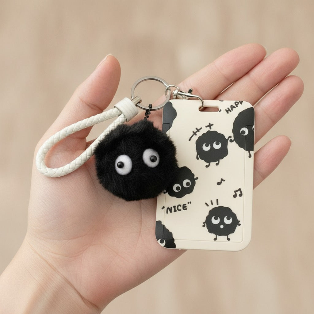 Soot Sprite Keychain Card Holder Set – bags & wallets (view 3)