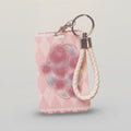 Rose Argyle Pattern Card Holder with Wristlet – bags & wallets (view 1)