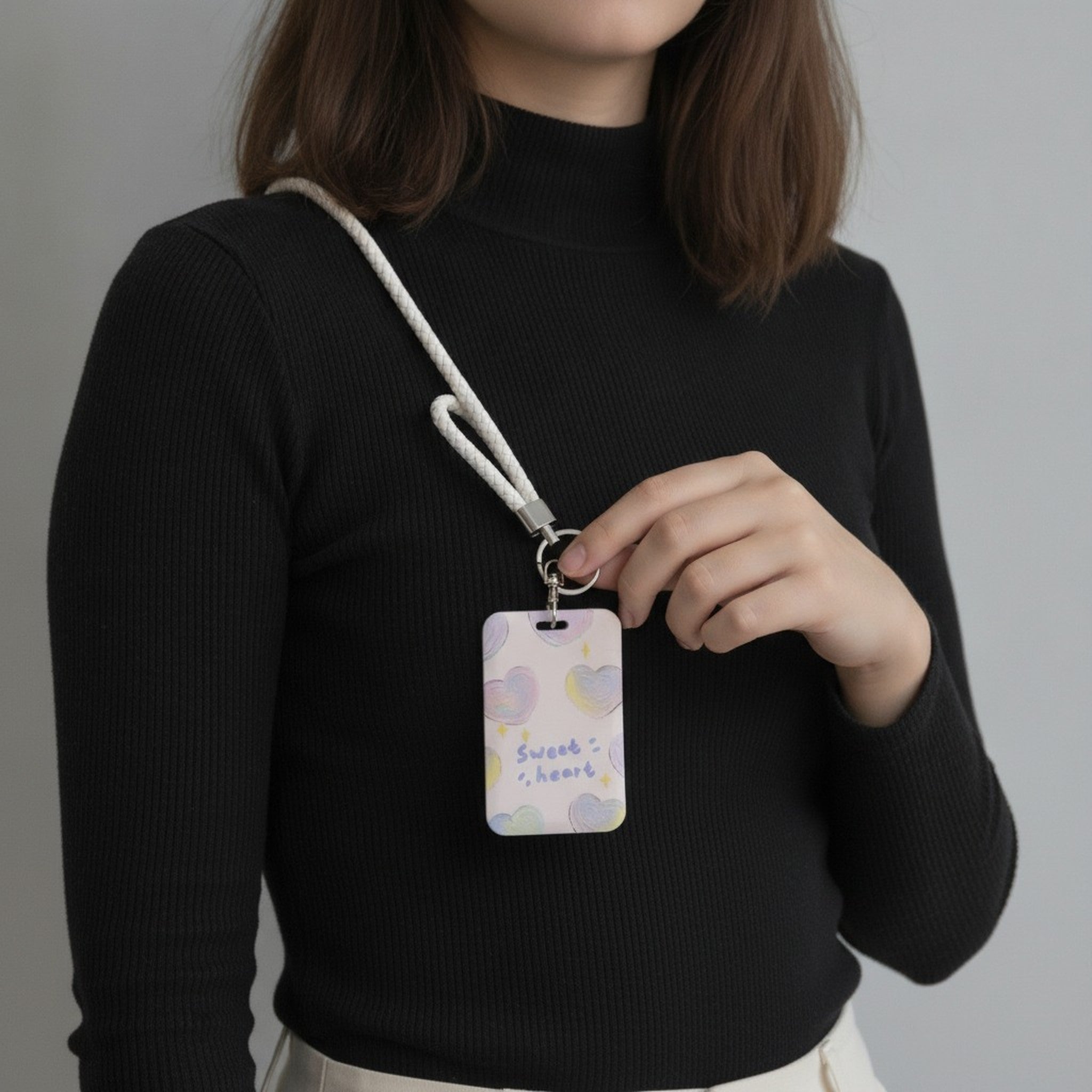 Cute Design Card Holder with Wristlet – bags & wallets (view 4)