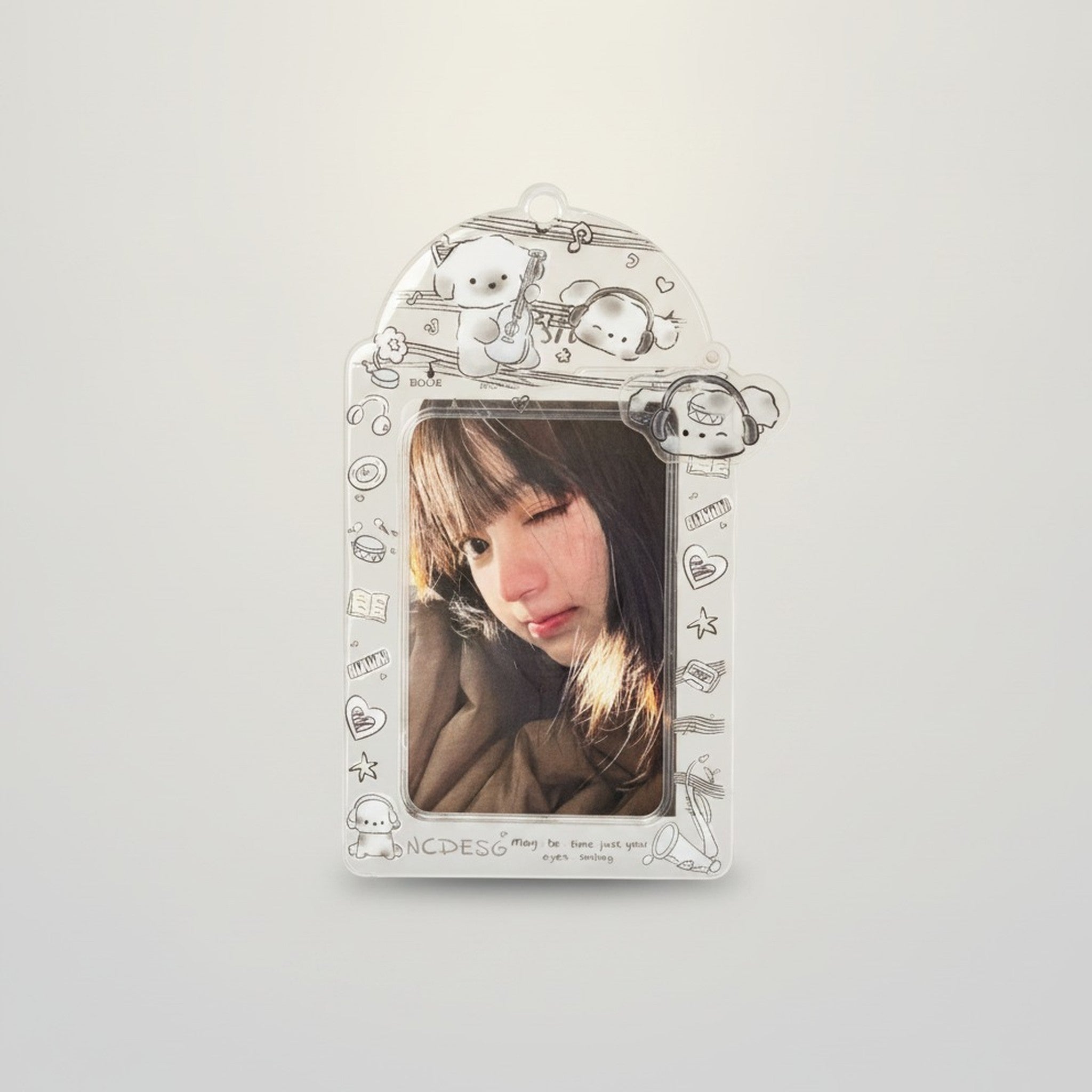 Clear Decorative Photocard Holder – bags & wallets (view 4)