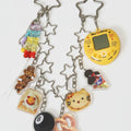 Star Charm Acrylic Keyring Collection Set – novelty & toys (view 1)