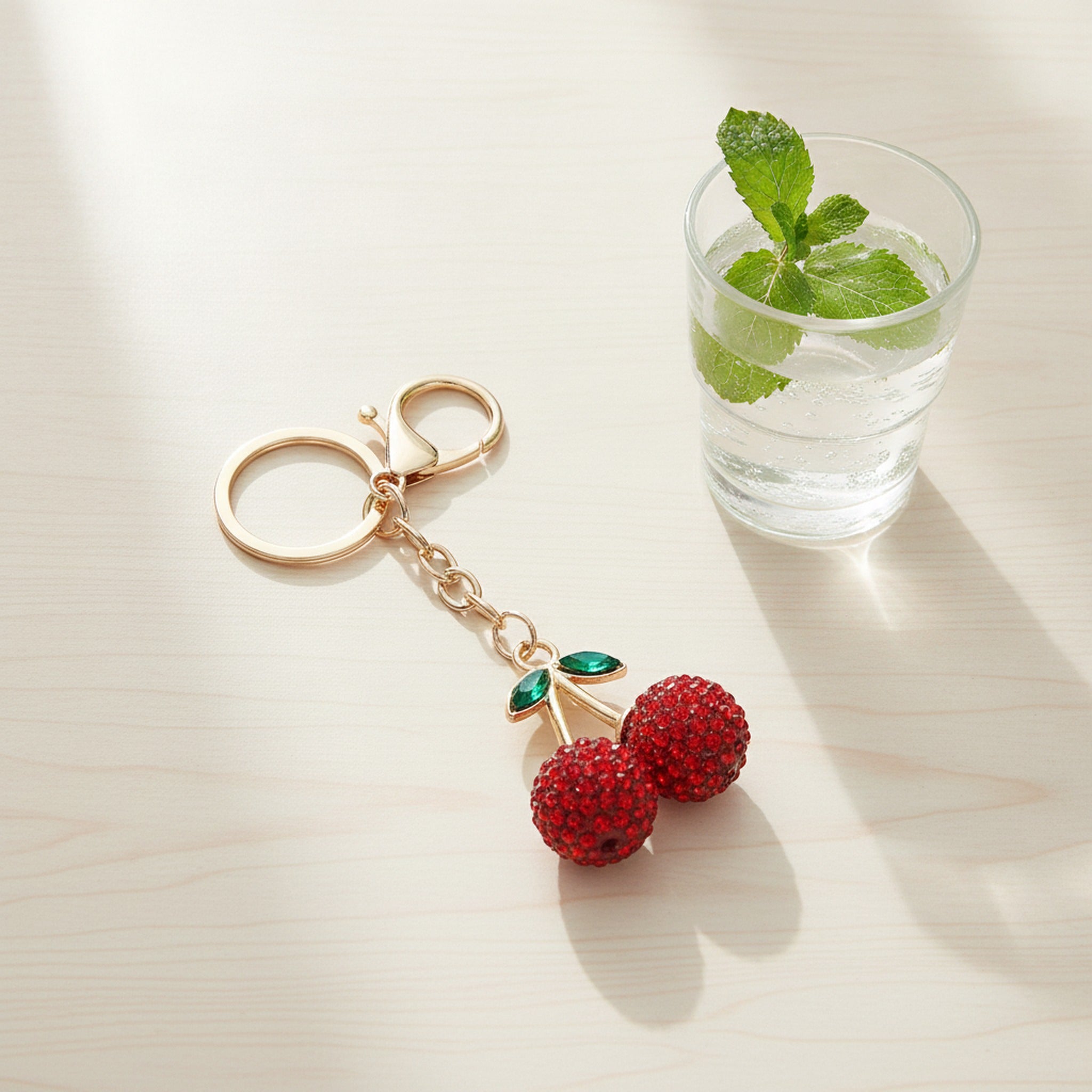 Cute realistic fruit keychain - Type 2 – novelty & toys (view 2)