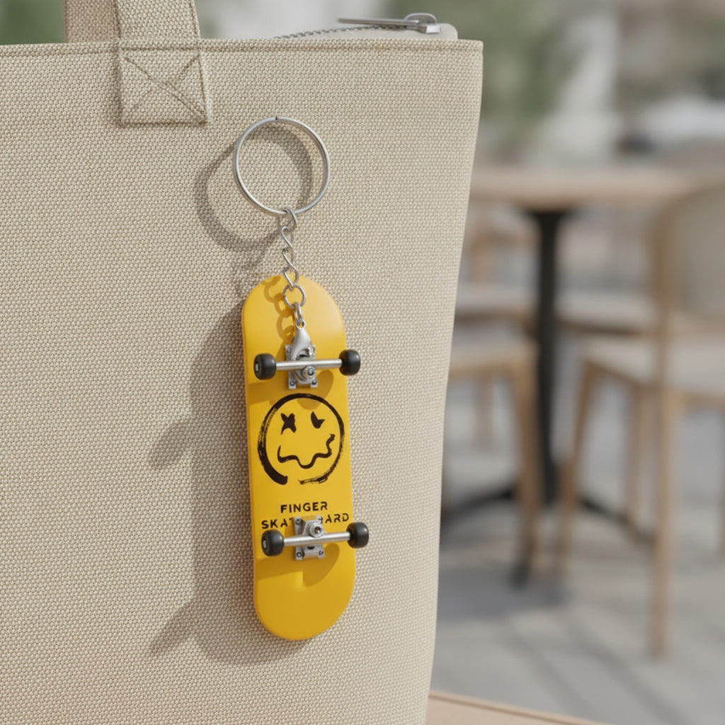 Finger skateboard keychain - Type 1 – novelty & toys (view 3)