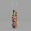 Finger skateboard keychain - Type 6 – novelty & toys