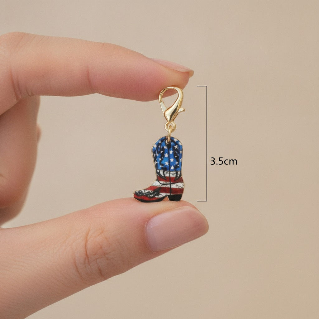 Assorted Cowboy Boot Charms Set – apparel accessories (view 3)