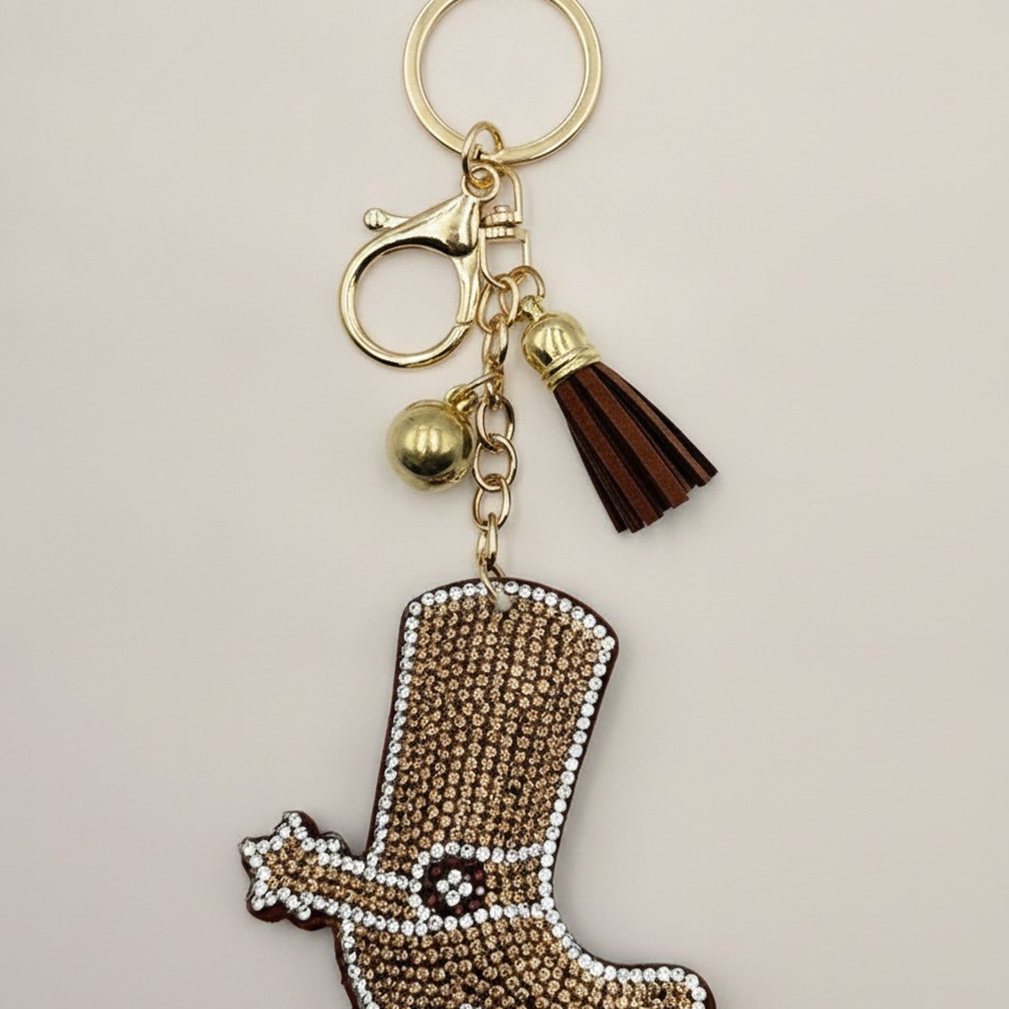 Sparkling Cowboy Boot Keychain – bags & wallets (view 1)
