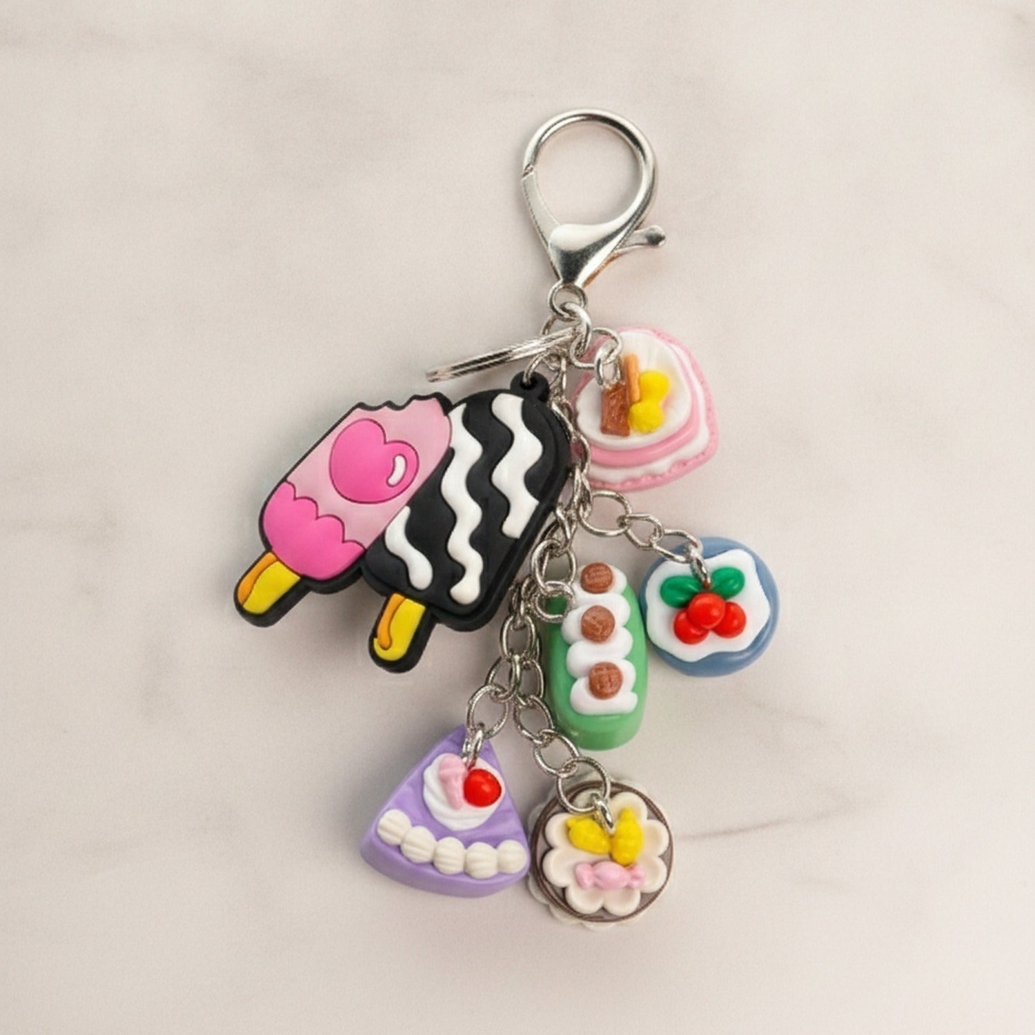 Candy Acrylic Keyring Charm Set - OFFER-798647119691 – novelty & toys (view 1)