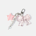 Bow Pearl Star Keychain - Style 3 – novelty & toys (view 1)