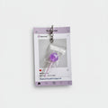 Lollipop Treat Bag Keychain Charm - Purple