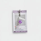 Lollipop Treat Bag Keychain Charm - Purple