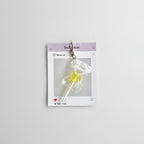 Lollipop Treat Bag Keychain Charm - Yellow