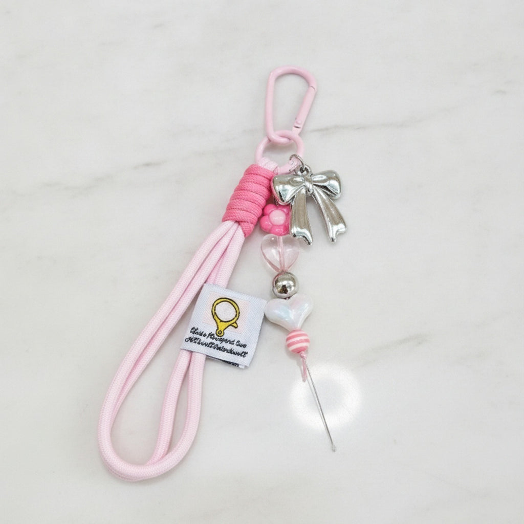 Heart 8-Ball Keyring - YSK13 – novelty & toys (view 2)