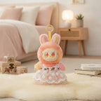 Fluffy Bunny Plush Keychain – novelty & toys (view 2)