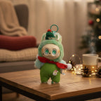 Cute Christmas Character Plush Keychain – novelty & toys (view 2)
