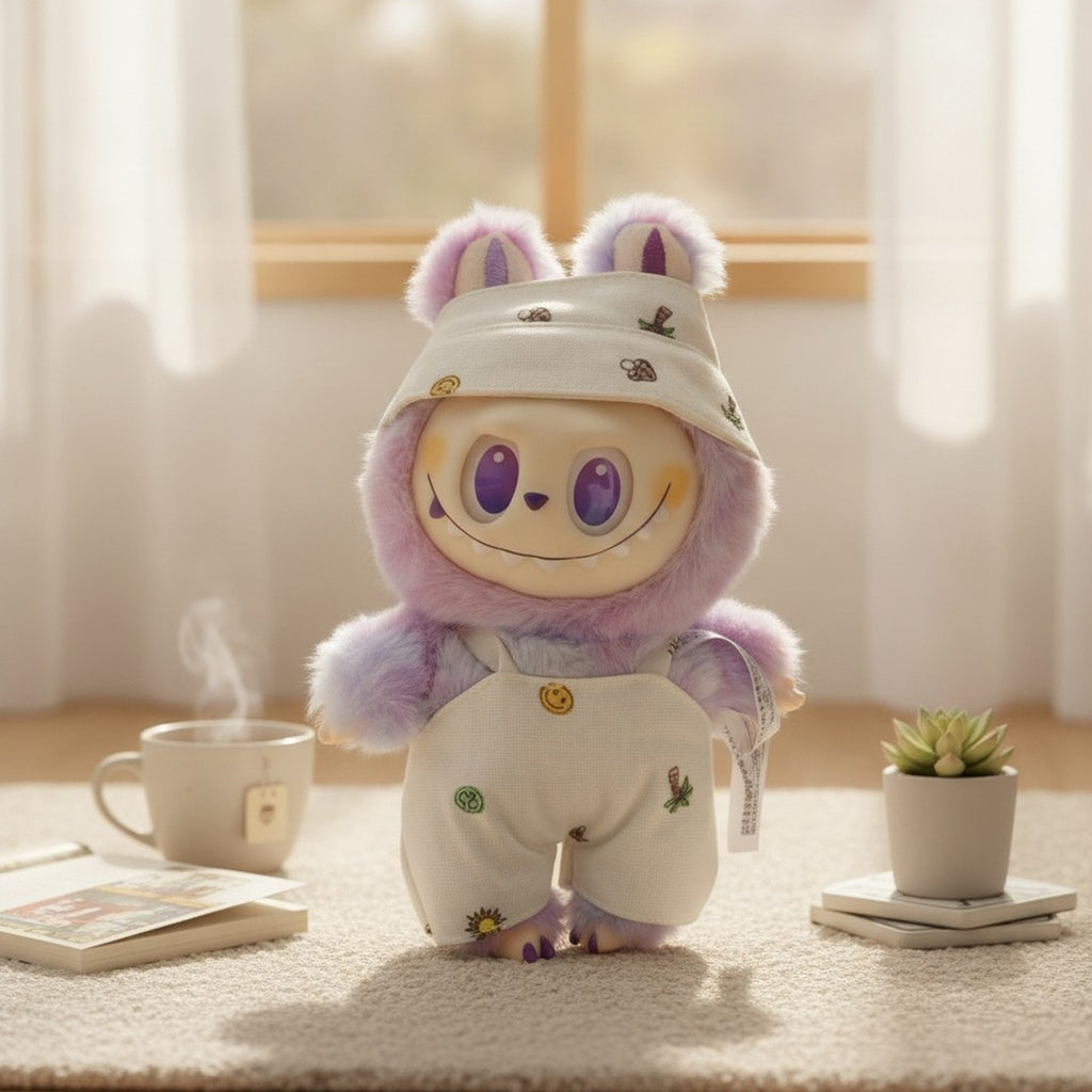 Charming Fluffy Monster Plush Toy – novelty & toys (view 2)