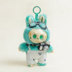 Cute Monster Plush Camera Keychain – novelty & toys (view 1)