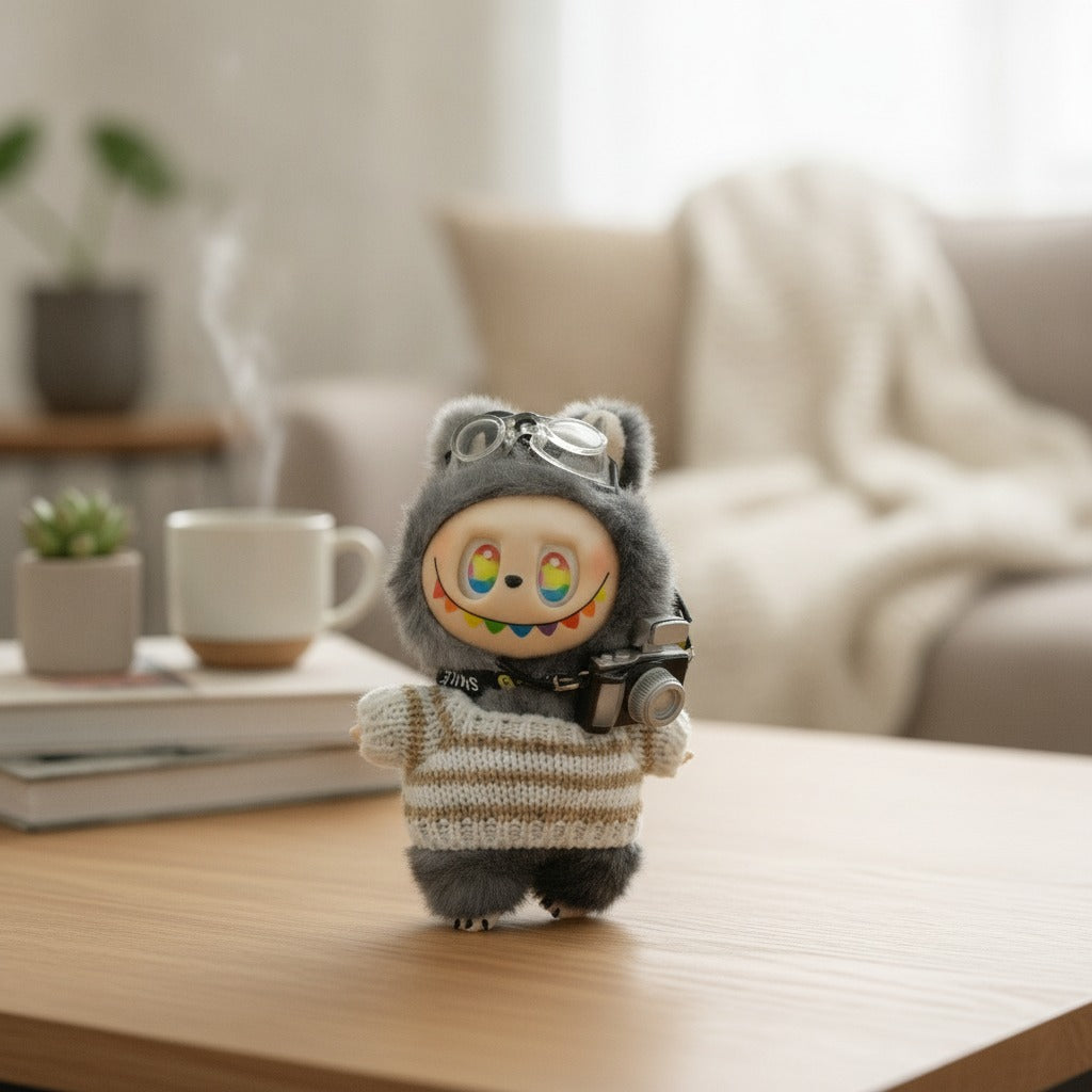 Furry Character Camera Keychain – novelty & toys (view 2)