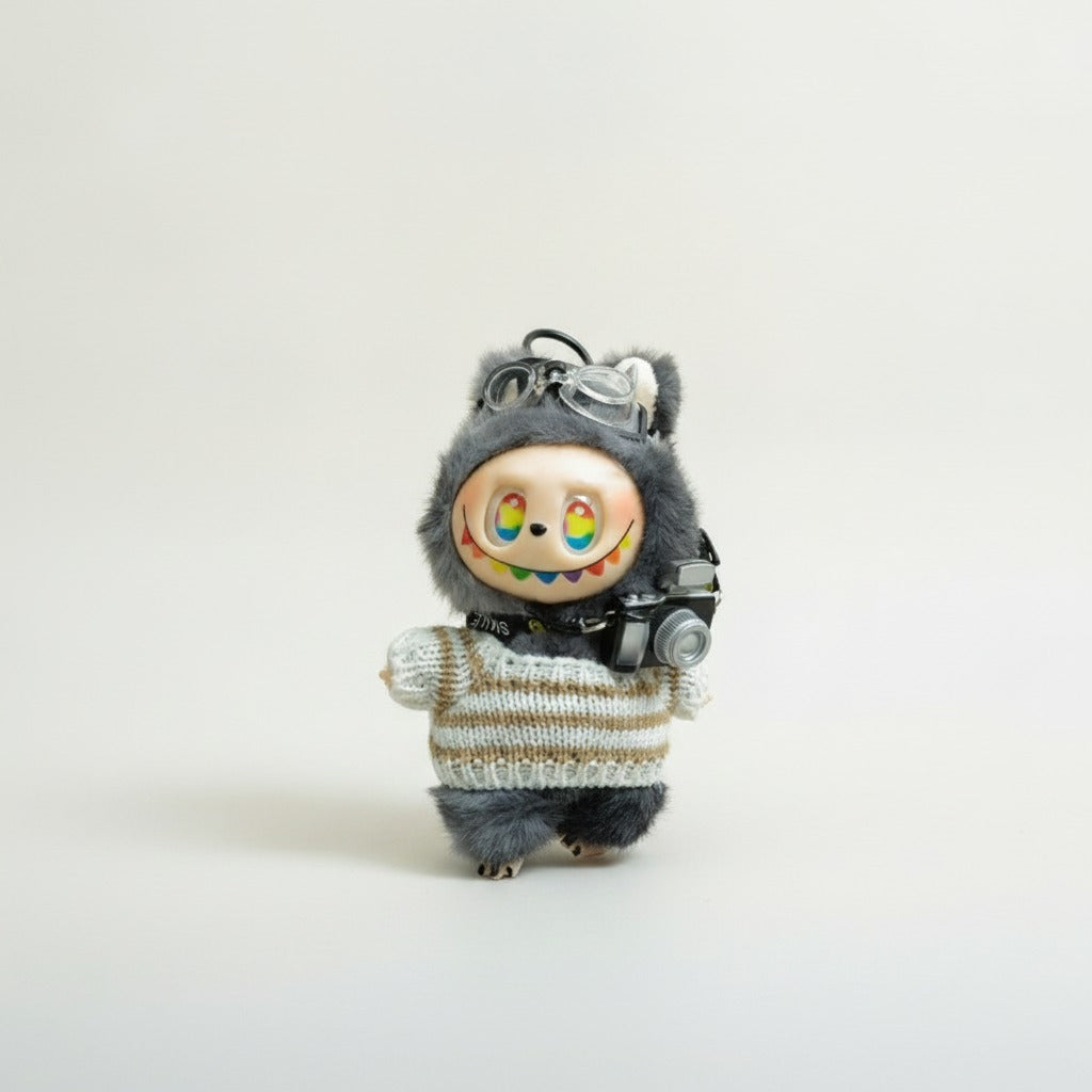 Furry Character Camera Keychain – novelty & toys (view 1)