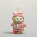 Knitted Bunny Monster Plush Keychain – novelty & toys (view 1)