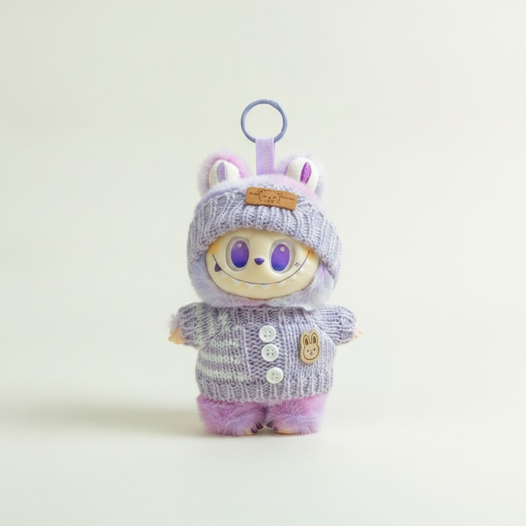 Knitted Plush Bag Charm – novelty & toys (view 1)