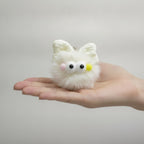 Adorable Fluffy Big-Eyed Keychain – novelty & toys (view 3)