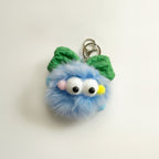 Fluffy Monster Keychain Charm – novelty & toys (view 1)
