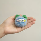 Fluffy Monster Keychain Charm – novelty & toys (view 3)