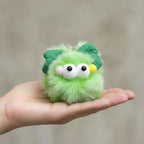 Cute Fluffy Monster Keychain – novelty & toys (view 3)