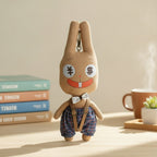 Money-Eyed Rabbit Plush Keychain – novelty & toys (view 2)