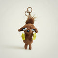 Sleepy Eyes Character Plush Keychain – novelty & toys (view 1)