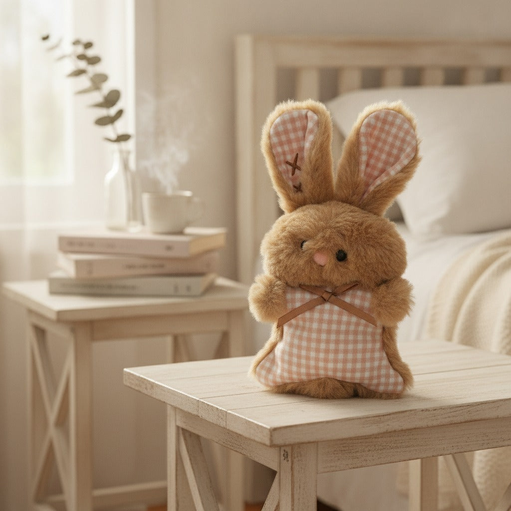 Fluffy Bunny Keychain Bag Charm – novelty & toys (view 2)